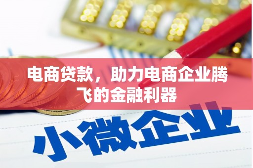 台儿庄电商贷款，助力电商企业腾飞的金融利器