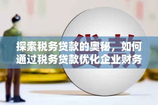 台儿庄探索税务贷款的奥秘，如何通过税务贷款优化企业财务