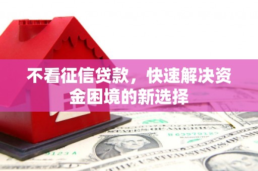 台儿庄不看征信贷款，快速解决资金困境的新选择