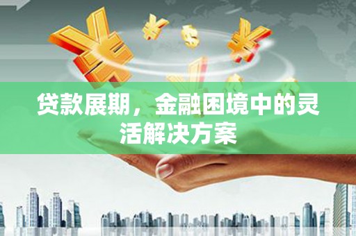 台儿庄贷款展期，金融困境中的灵活解决方案
