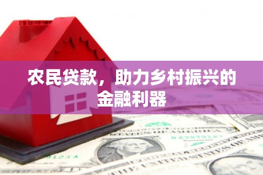 台儿庄农民贷款，助力乡村振兴的金融利器