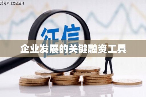 台儿庄企业发展的关键融资工具