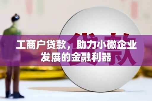 台儿庄工商户贷款，助力小微企业发展的金融利器