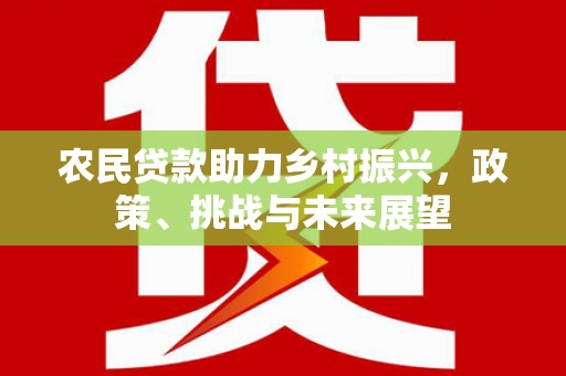 台儿庄农民贷款助力乡村振兴，政策、挑战与未来展望