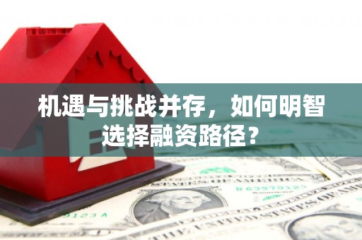 台儿庄机遇与挑战并存，如何明智选择融资路径？